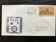 U.S.A. Nasa Apollo 16 Atlantic