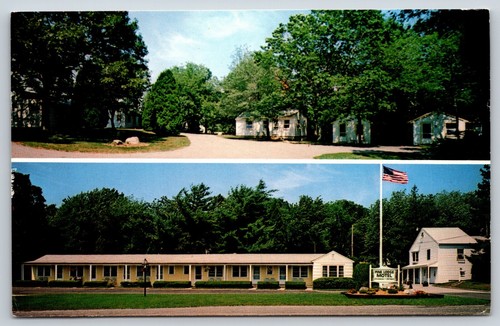 Postcard pine lodge - postcard, motel