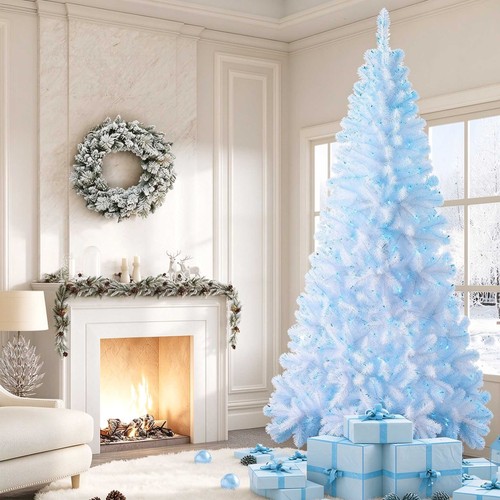 White bushy artificial - white,