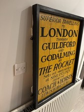 Vintage Hand Painted Pub Sign
