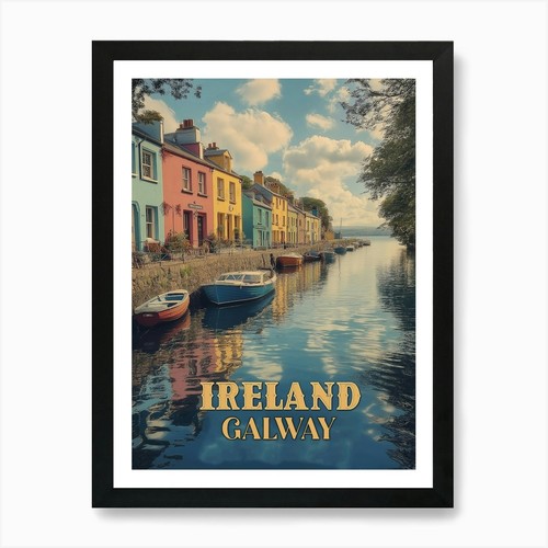 Galway ireland retro irish - ireland,