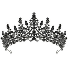 TOBATOBA Black Tiaras - Gothic