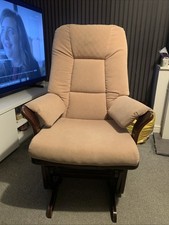 Rocking chair with upholstered - chair,