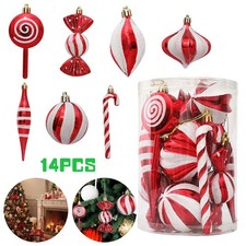 14Pcs Xmas Giant Red White