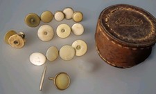 Vintage Leather Stud Box With