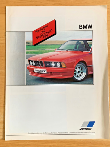 Bmw zender marketing brochure - bmw,