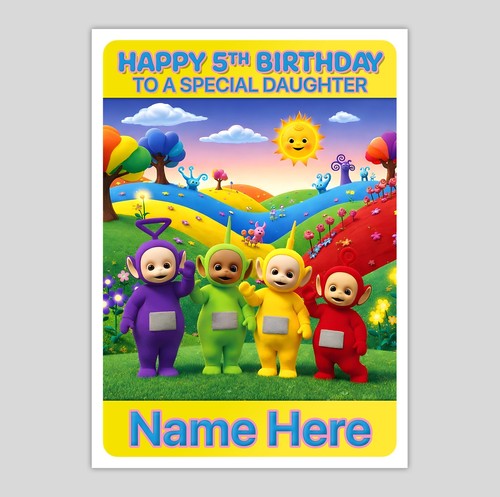 Teletubbies personalised - teletubbies,