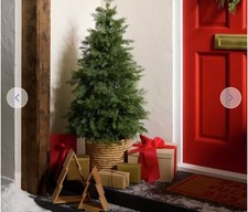 4ft Potted Conifer Artificial Christmas Tree