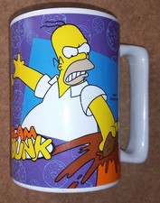 The Simpsons Homer Simpson Slam Dunk Mug Large