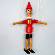 Wooden Pinocchio String Puppet