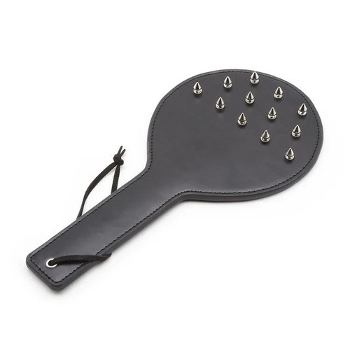 Studded spiked spanking paddle - spiked,