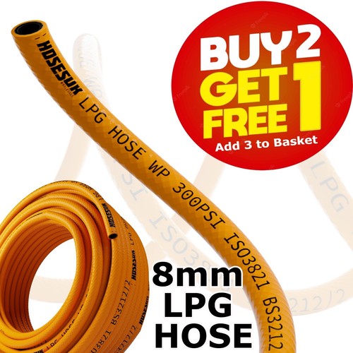 Lpg hose pipe 8mm - lpg, calor