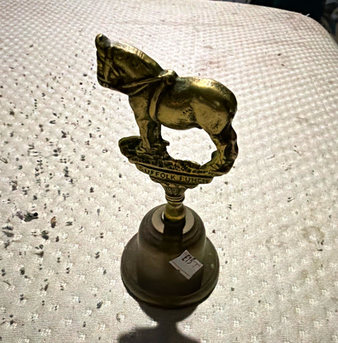 Brass collectable hand - collectable, bell