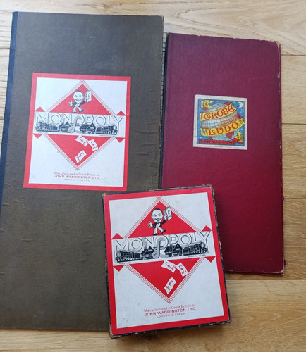 Vintage 1930s monopoly game - vintage,