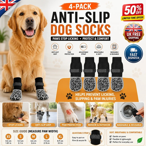 Pack anti slip dog - 4-pack,