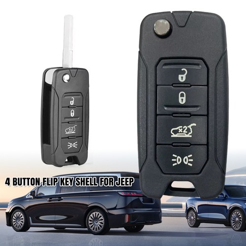 Button flip key shell case - flip,
