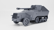 WW2 GERMAN HALF-TRACK S307 (F)