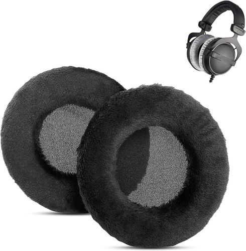 Velour earpads replacement for - earpads,