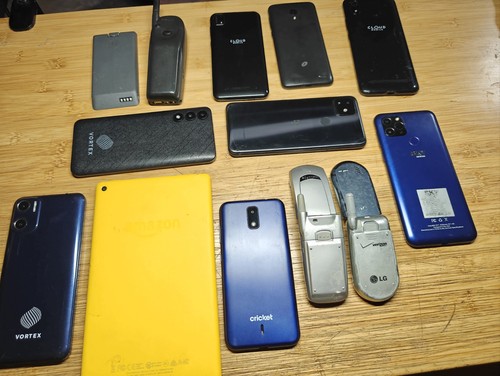 Junk old phones vintage - junk,