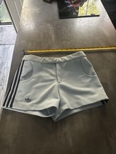 Vintage Adidas ATP Tennis Shorts Small 30” Baby Blue 3 Stripes Retro 80s Rare