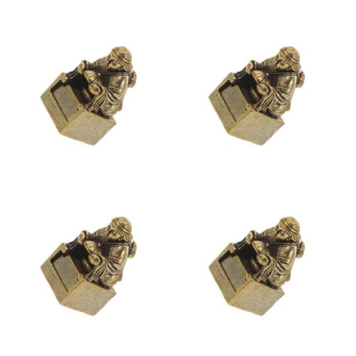 Set brass turtle desktop - of,