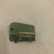 Vintage Bus & Tram Pin Badges