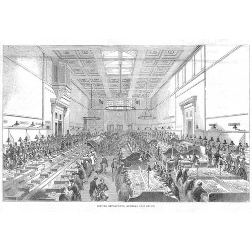 London sorting department - sorting, of