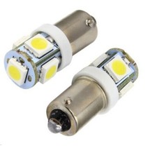 2x BA9S T4W 233 5 LED XENON