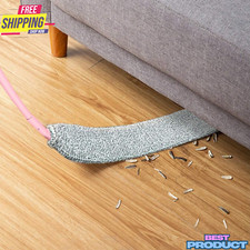 Floor Dusters For Cleaning With Extension Pole Bendable Washable Cleaning Tool