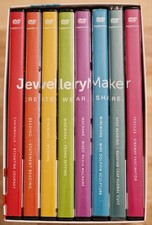 Jewellery Maker DVD Boxed Set, Wirework, Chainmaille, Beading, Macrame, Textiles