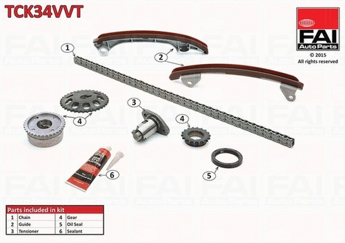 Timing chain kit - fits:, toyota