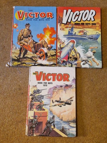 Victor comic annuals - x,