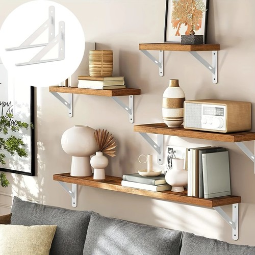 2pcs heavy duty shelf brackets - 2pcs,