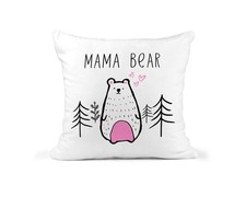 Mama bear cushion new mum - bear, baby