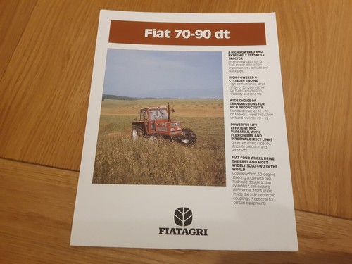 Fiat model tractor - 70-90, dt