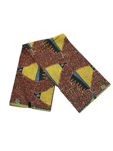 African wax print - african,