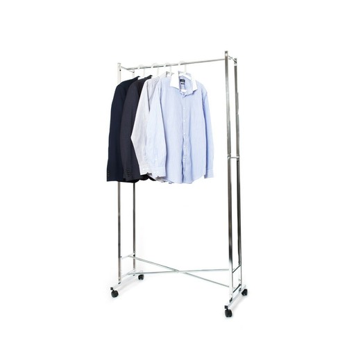 Portable folding clothes rail - folding,