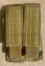 BlackHawk Non Issue Army Surplus Molle MTP Double 9mm Pistol Magazine Pouch
