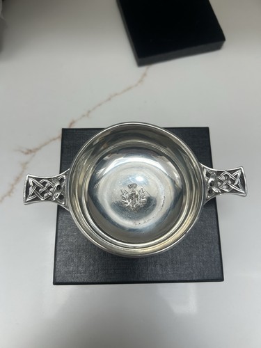 Vintage scottish piper quaich - scottish,
