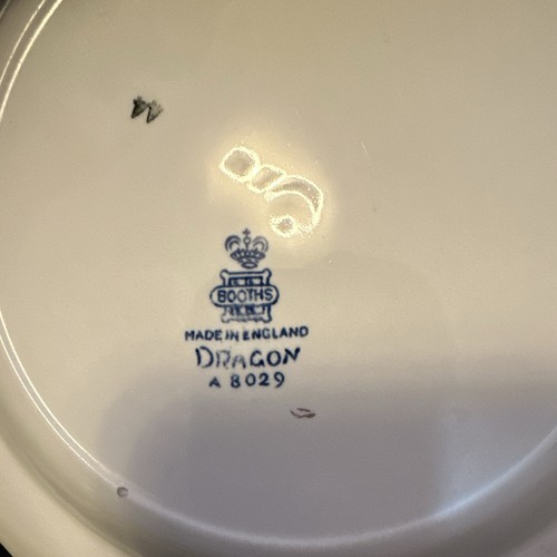 Booths dragon ceramic blue - booths, &