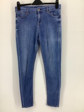 Topshop MOTO Blue Denim Skinny Jeans Women's UK 12 US 8 Eur 40