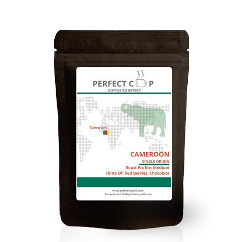 Cameroon coffee blue - blue, mountain