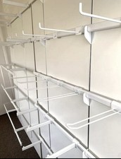 Retail Wall Display Boards - Shop display Hooks hanging Rails, store displays  