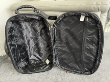 Cabin Bag Luggage Black Dunlop Wheeled Telescopic Handle Wheels Case Travel Bag