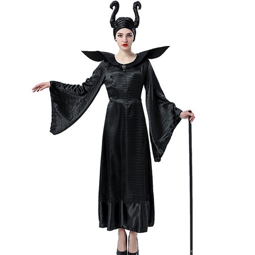 Black witch maleficent costume - witch,