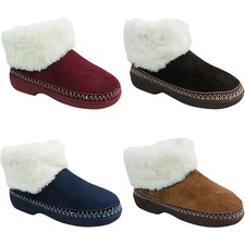 New Womens Ladies Fur Lined