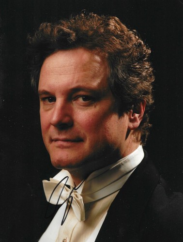 Colin firth signed easy virtue - firth,