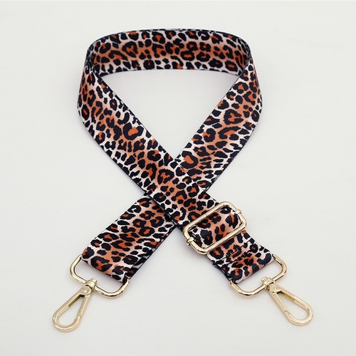 Leopard shoulder bag belt - leopard,