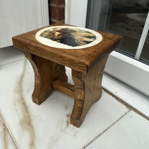 Small little vintage stool - little,