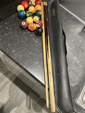 Riley Vintage Snooker Cue & Balls 15